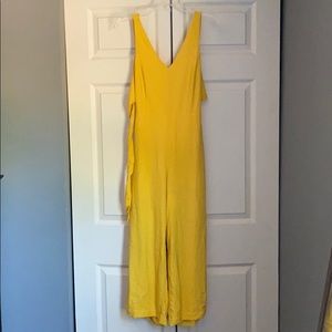 Yellow jumpsuit